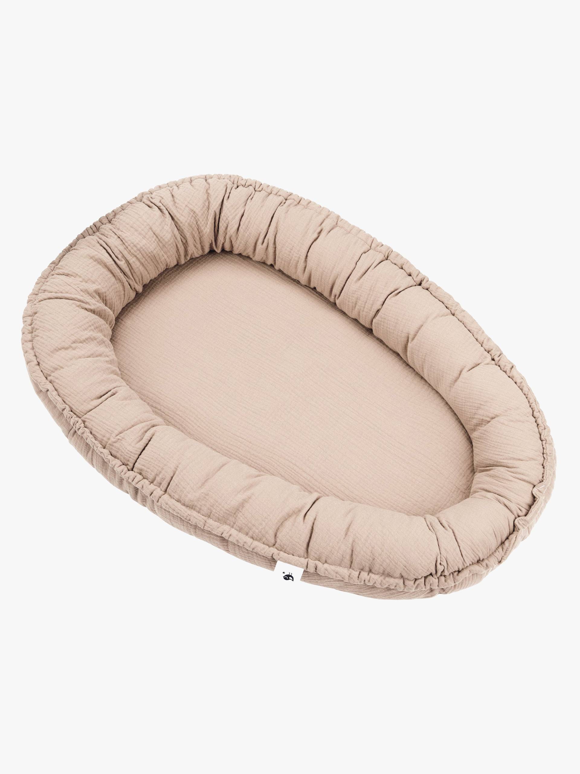 Julius Zöllner NIDO Muslin Babynest, Sand von Julius Zöllner