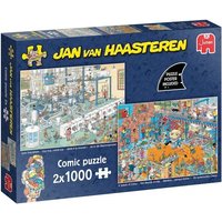 Jan van Haasteren - 2026 (2in1 Puzzle 1000 Teile) von Jumbo Group