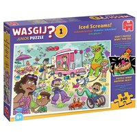 Wasgij Junior 1 - Eiskalter Schrecken! (Puzzle 240 Teile) von Jumbo Group