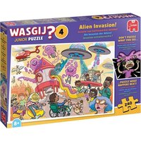 Wasgij Junior 4 - Die Invasion der Aliens! (240 Teile) von Jumbo Group