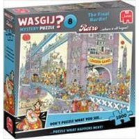 Wasgij Retro Mystery 8 - Die letzte Hürde! (1000 Teile) von Jumbo Group
