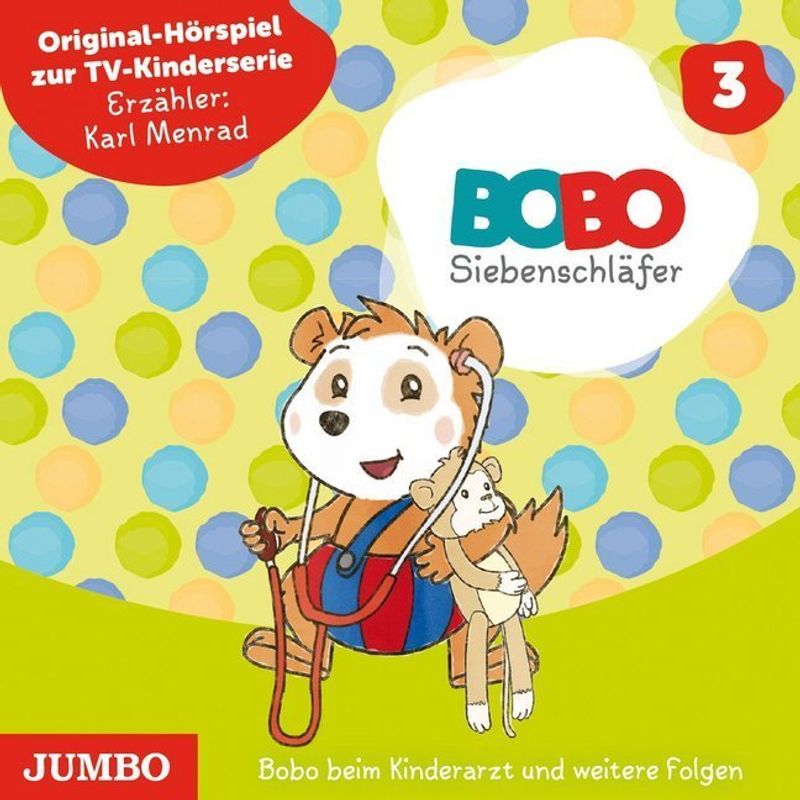 Bobo Siebenschläfer, Bobo beim Kinderarzt und weitere Folgen,Audio-CD von Jumbo Neue Medien