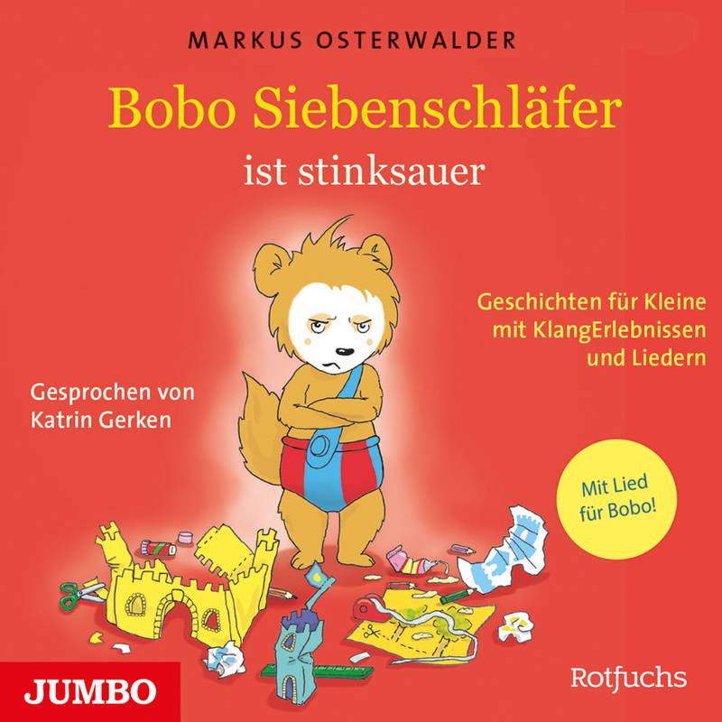 Bobo Siebenschläfer ist stinksauer. Geschichten für ganz Kleine mit KlangErlebnissen und Musik,Audio-CD von Jumbo Neue Medien