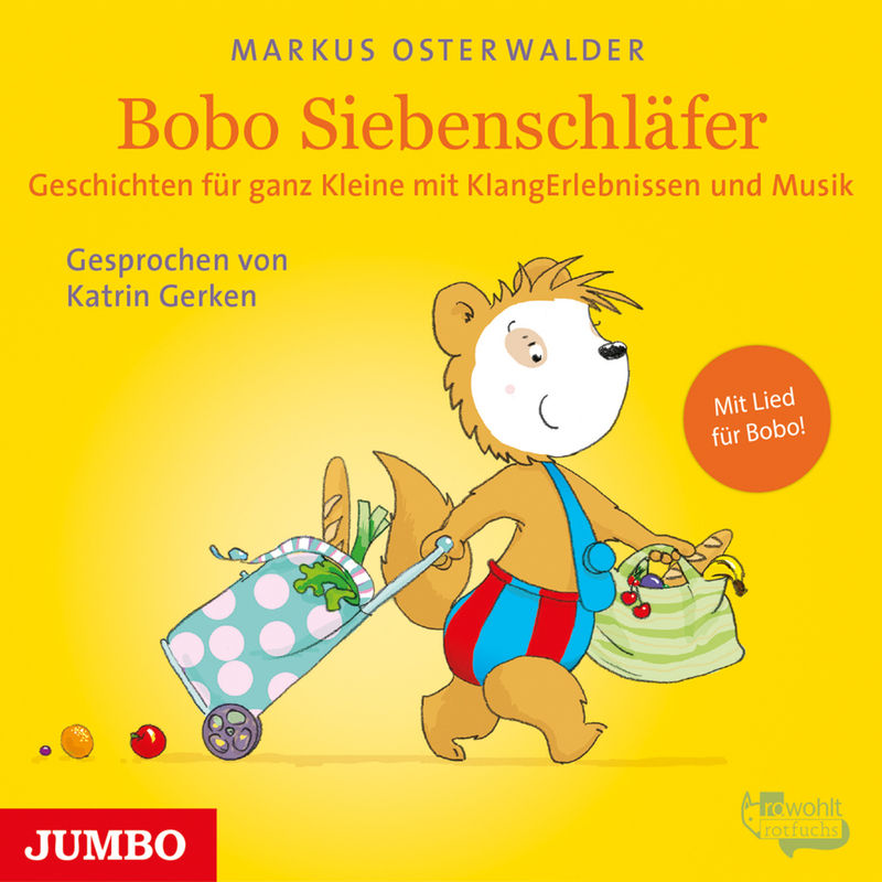 Bobo Siebenschläfer. Geschichten für ganz Kleine mit KlangErlebnissen und Musik,1 Audio-CD von Jumbo Neue Medien