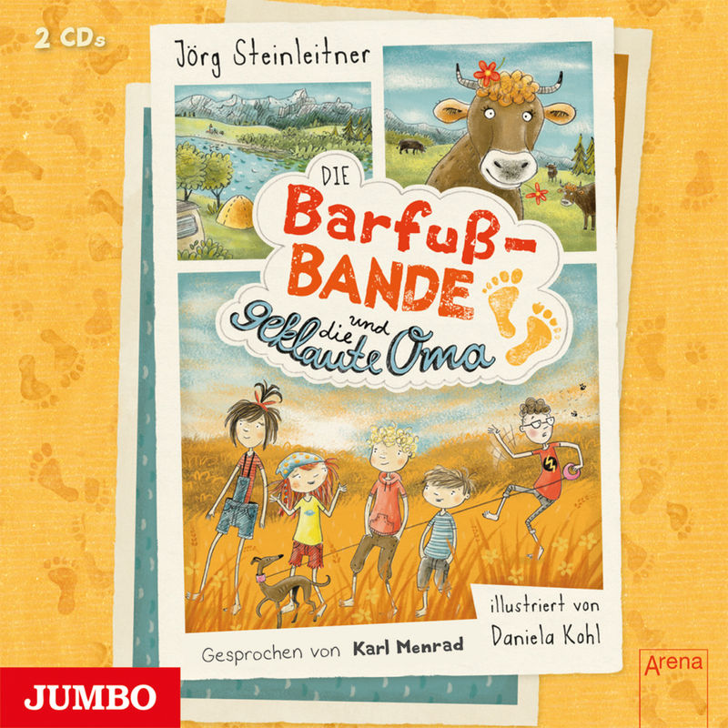 Die Barfuß-Bande und die geklaute Oma,2 Audio-CD von Jumbo Neue Medien