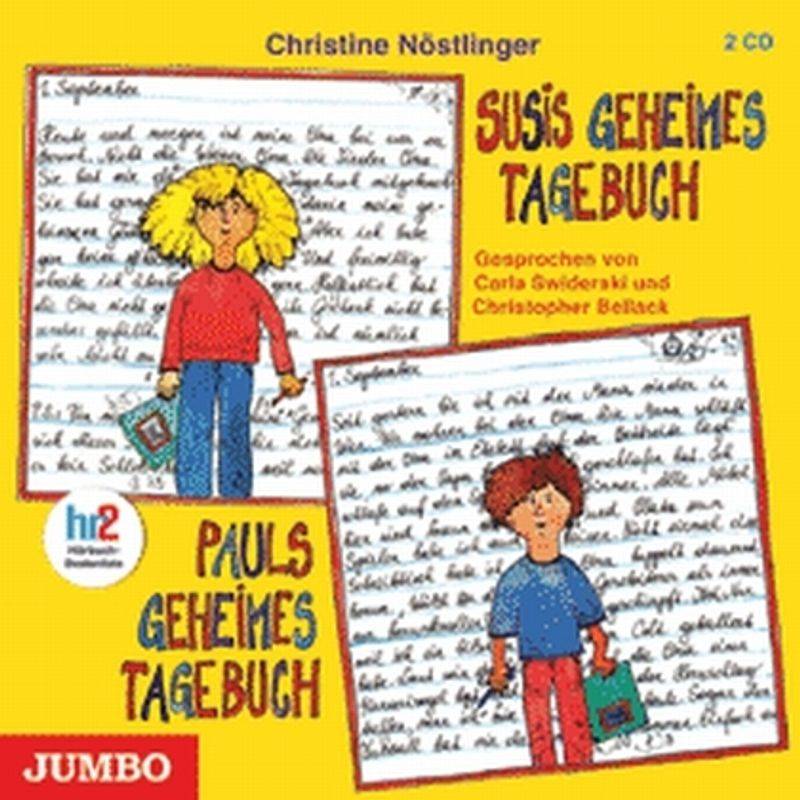 Susis geheimes Tagebuch & Pauls geheimes Tagebuch,2 Audio-CDs von Jumbo Neue Medien