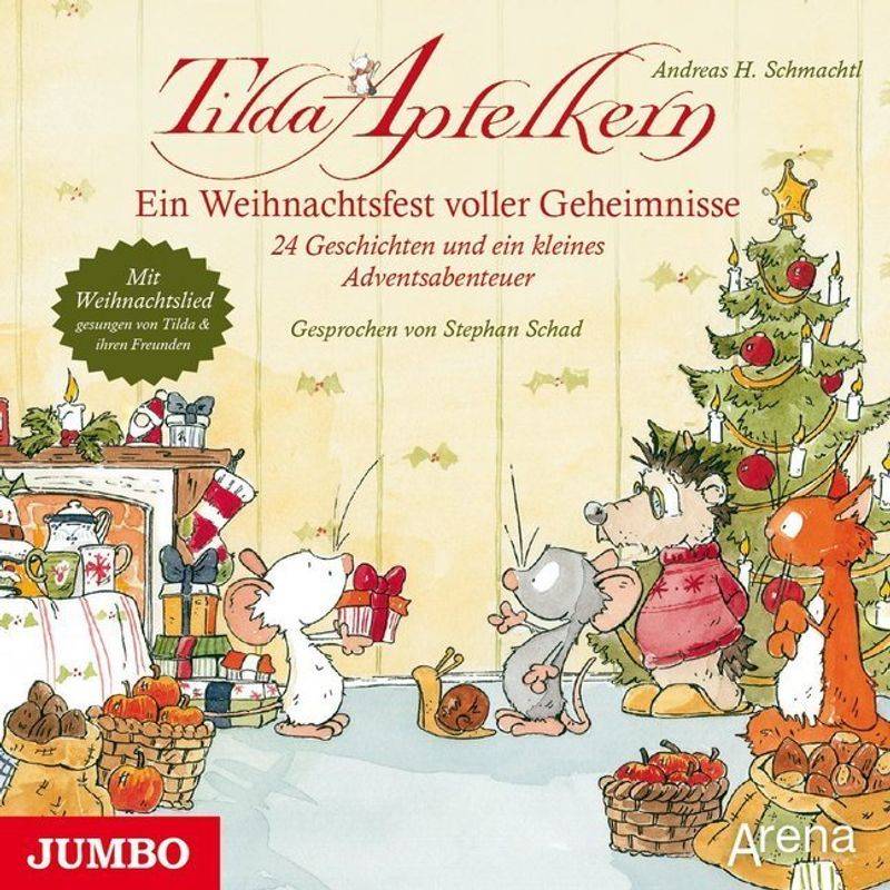 Tilda Apfelkern - Ein Weihnachtsfest voller Geheimnisse - 24 Adventskalender-Geschichten,Audio-CD von Jumbo Neue Medien