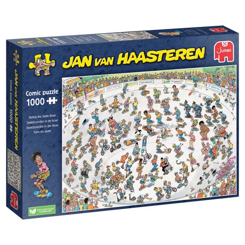Jumbo Puzzle 1000 Teile - Skateboarden in der Bowl - von Jumbo Puzzle