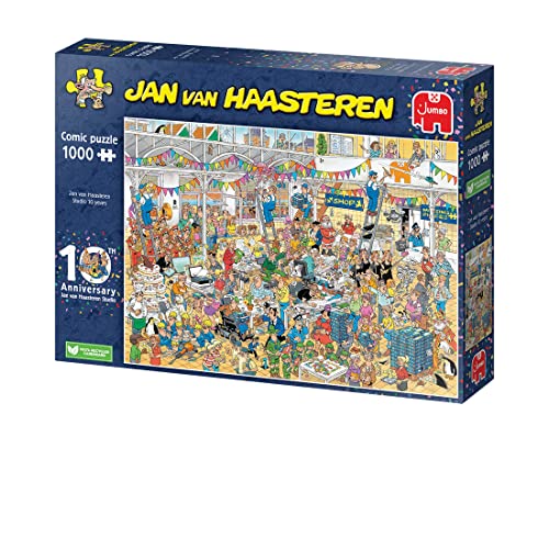 Jan Van Haasteren - Studio 10 Jahre 1000 Stück von Jumbo