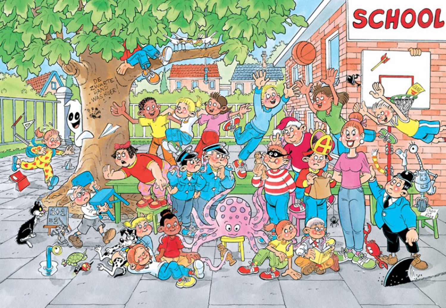 Jumbo Puzzle 360 Teile - Jan van Haasteren Junior – Das Klassenfoto - von Jumbo Puzzle