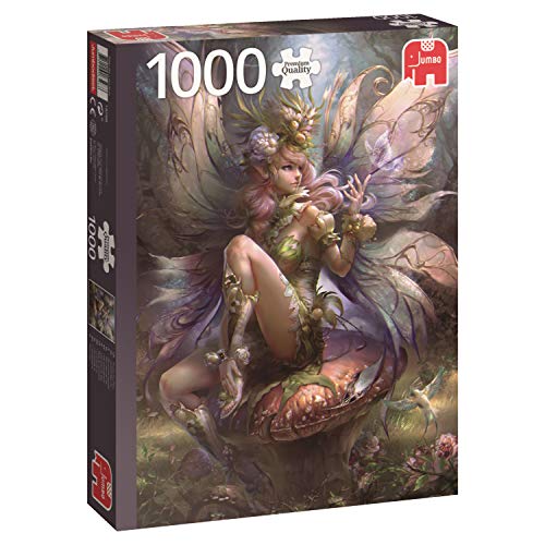 Jumbo Puzzles 18598 Enchanting Fairy Puzzle 1000 Teile, Mehrfarbig von Jumbo