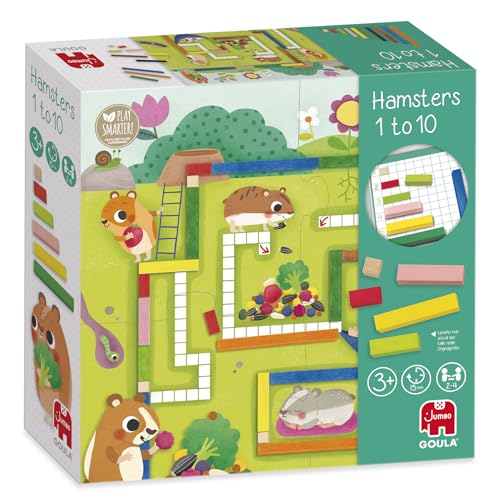 GOULA - Hamster 1-10 - Rechenspiel für Kinder ab 3 Jahren von Goula