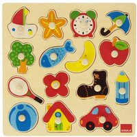 Goula Holzpuzzle: Silhouetten, Goula Holzpuzzle: Silhouetten, von Jumbo Spiele GmbH