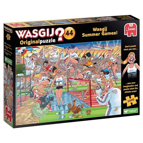 Jumbo Spiele GmbH JUM00333 Wasgij Original 44: Summer Games (1000 Teile) von Wasgij