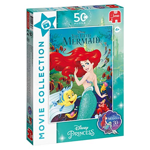 Jumbo Spiele 19757 Arielle Disney Princess Ariel Cinema Collection 50 Teile Puzzle, Bunt von Jumbo Spiele