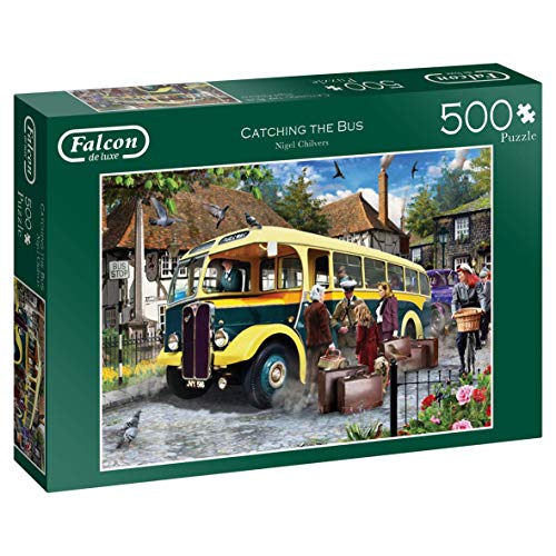 Jumbo 11260 Falcon - Catching the Bus 500 Teile Puzzle von Jumbo