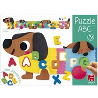 Goula 1110100491 - XXL Puzzle ABC, Alphabet-Puzzle, 10 Teile von Jumbo Spiele