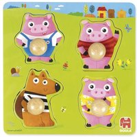 Goula - 3 kleine Schweinchen Puzzle von Jumbo Spiele