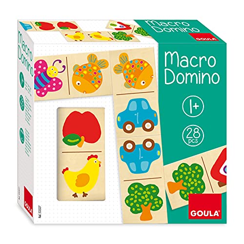 Jumbo Spiele D53327 - Macro Domino, 28 Teile von Goula