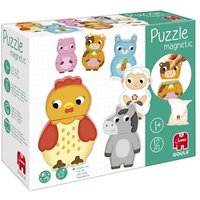 Goula - Magnetisches Holzpuzzle Bauernhof von Jumbo Spiele