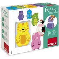Goula Magnetisches Holzpuzzle Tiere, 12-teilig Goula Magnetisches Holzpuzzle Tiere, 12-teilig von Jumbo Spiele