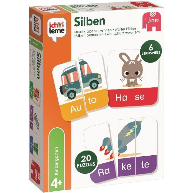 Ich lerne, Silben (Kinderspiel) von Jumbo Spiele