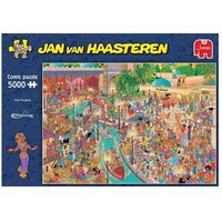 Jumbo 1110100313 - Jan van Haasteren, Efteling Fata Morgana, Comic-Puzzle, 5000 Teile von Jumbo Spiele
