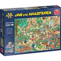 Jan van Haasteren - Flutterly Fabulous - Puzzle 2000 Teile von Jumbo Spiele