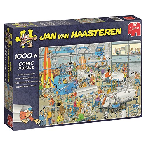 Jan Van Haasteren - Technische Höhepunkte - 1000 Teile Puzzle Jan Van Haasteren - Technische Höhepunkte - 1000 Teile Puzzle von Jumbo Spiele