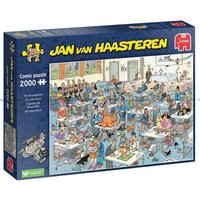 Jumbo 1110100033 - Jan van Haasteren, Die Katzenshow, Comic-Puzzle, 2000 Teile von Jumbo Spiele