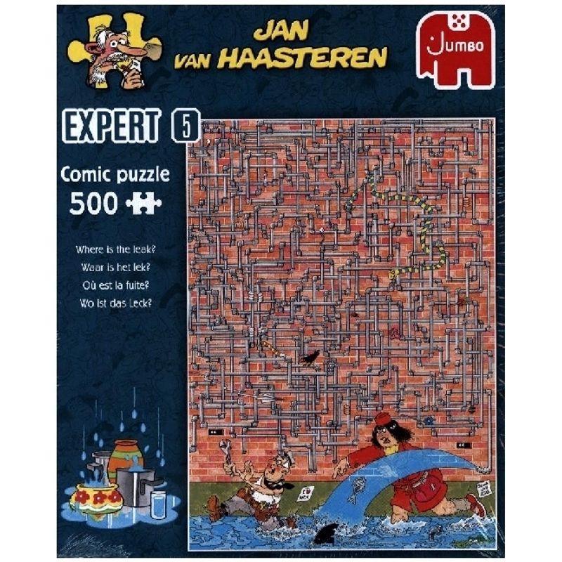 Jan van Haasteren - Wo ist das Leck? von Jumbo Spiele