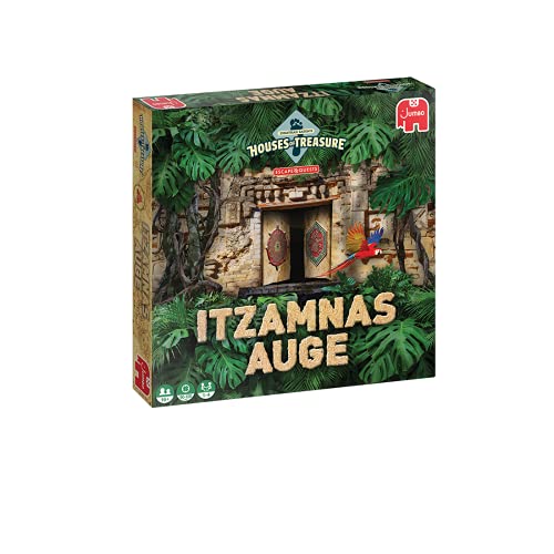 Jumbo Spiele Jonathan Eaton- Houses of Treasure - Escape Quest – Itzamnas Auge - Escape Room Spiel ab 16 Jahren von Jumbo