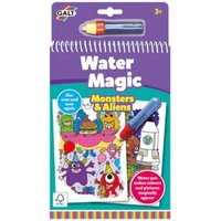 Jumbo 1005686 - Water Magic Monsters & Aliens, Reise-Malset, Galt von Jumbo Spiele