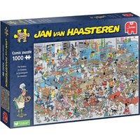 Jumbo 1110100310 - Jan van Haasteren, Die Bäckerei, Comic-Puzzle, 1000 Teile von Jumbo Spiele