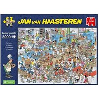 Jumbo 1110100311 - Jan van Haasteren, Die Bäckerei, Comic-Puzzle, 2000 Teile von Jumbo Spiele
