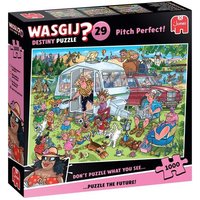 Jumbo 1110100507 - Wasgij Destiny 29, Pitch Perfect, Perfekter Stellplatz!, Comic-Puzzle, 1000 Teile Jumbo 1110100507 - Wasgij Destiny 29, Pitch Perfect, Perfekter Stellplatz!, Comic-Puzzle, 1000 Teile von Jumbo Spiele