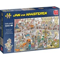 Jumbo 1110100524 - Jan van Haasteren, Das Renovierungsprojekt, Comic-Puzzle, 3000 Teile von Jumbo Spiele