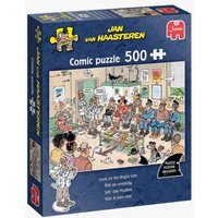 Jumbo 1110100526 - Jan van Haasteren, Seh das Positive, Comic-Puzzle, 500 Teile von Jumbo Spiele