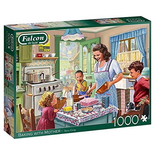 Jumbo Puzzles 11245 Baking with Mother Puzzle, Mehrfarbig Jumbo Puzzles 11245 Baking with Mother Puzzle, Mehrfarbig von Jumbo