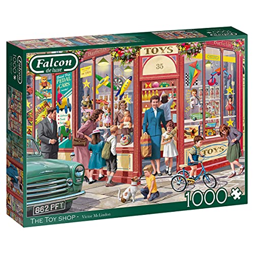 Jumbo 11284 The Toy Shop-1000 Teile Zubehör, Mehrfarben von Jumbo