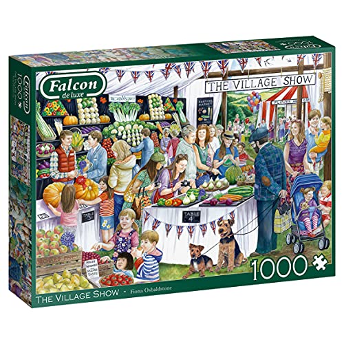 Falcon 11302 The Village Show-1000 Teile Disney Puzzlespiel, Mehrfarben von Jumbo