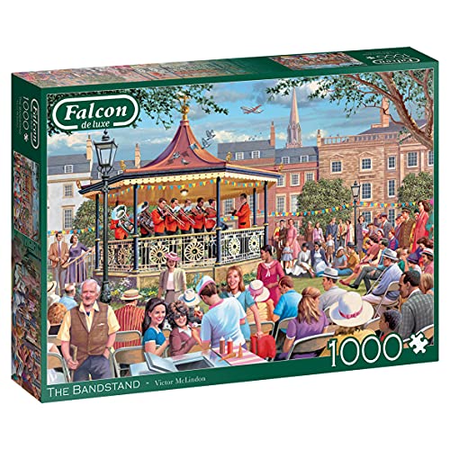 Falcon 11330 The Bandstand-1000 Teile Puzzlespiel, Mehrfarben von Jumbo