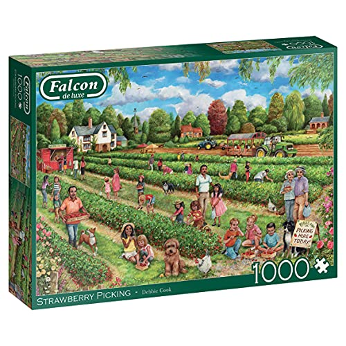 Falcon 11340 Picking-1000 Teile NEU Strawberry Puzzlespiel, Mehrfarben Falcon 11340 Picking-1000 Teile NEU Strawberry Puzzlespiel, Mehrfarben von Jumbo