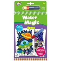 Jumbo 1150400294 - Water Magic Space, Malbuch mit Wasserstift, Galt von Jumbo Spiele