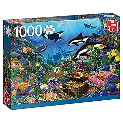 Jumbo 18814 Juwelen der Tiefe-1000 Teile Puzzlespiel, Mehrfarben von Jumbo