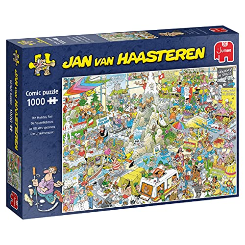 Jan van Haasteren Jumbo Spiele Jan van Haasteren Die Urlaubsmesse - Puzzle 1000 Teile von Jan van Haasteren