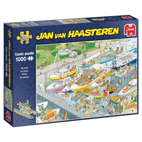 Jumbo Spiele Jan van Haasteren Die Schleuse - Puzzle 1000 Teile von Jumbo