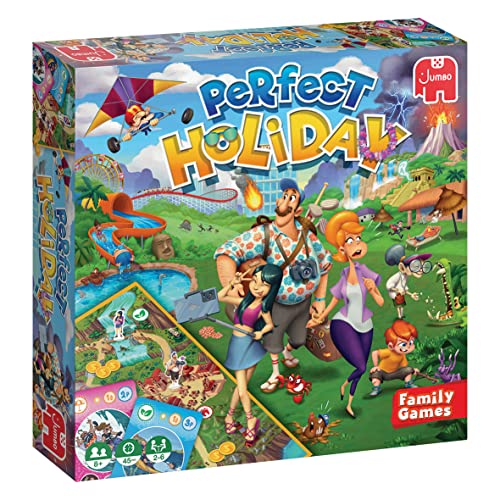 Jumbo Spiele Perfect Holiday Brettspiel – Gesellschaftsspiel ab 8 Jahren - 2 bis 6 Spieler von Jumbo