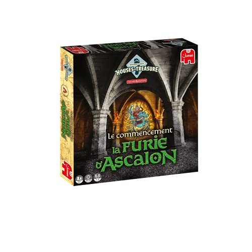 JUMBO – Escape Game Der Anfang der Furie von Ascalon – Brettspiel – zwischen Rätseln und Puzzles – Jugendliche – Erwachsene – ab 16 Jahren – für 1 bis 4 Spieler von Dujardin