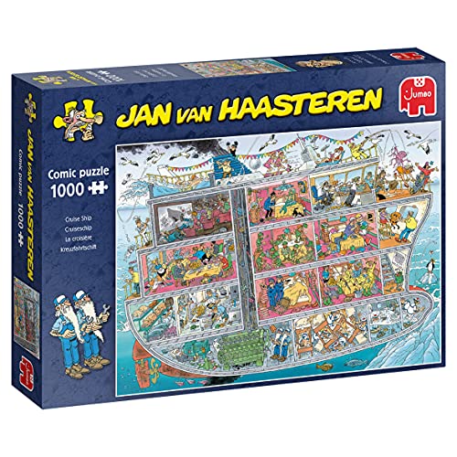 Jan Van Haasteren, Kreuzfahrtschiff, Puzzle 1000 Teile Erwachsene von Jan van Haasteren